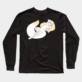 Gamer Cat Long Sleeve T-Shirt